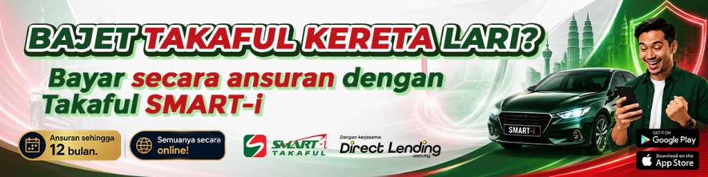 Bayar ansuran Takaful SMART-i dengan Direct Lending